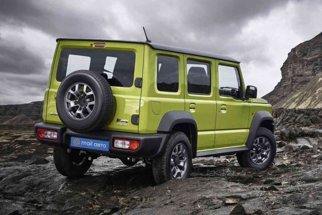 2023 Maruti Jimny 5 Door First Image Leaked – Launch Date & Specs
