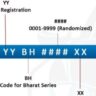 Bharat series number plate 2023 : BH series number plate