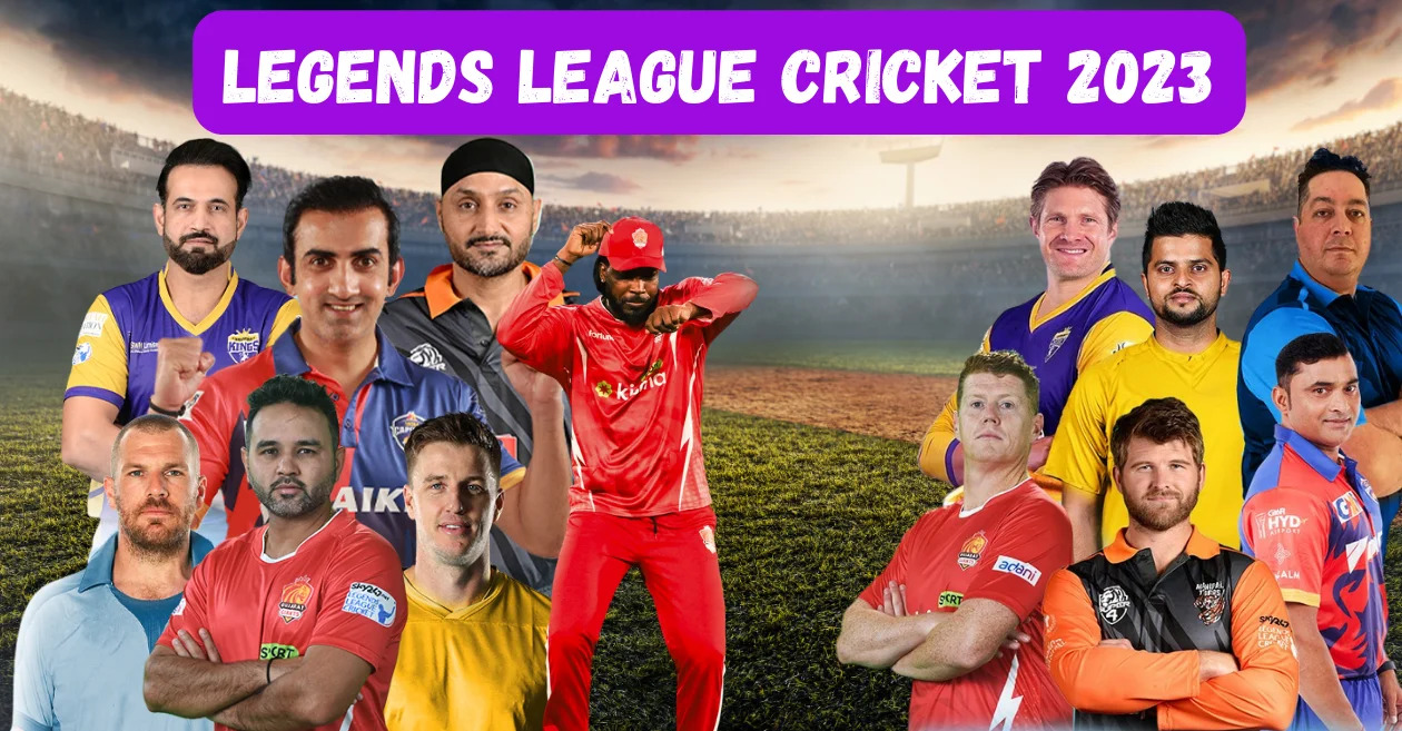 Legends League Cricket 2023 (LLC) Fixtures, Match Timings, Broadcast and Live Streaming details